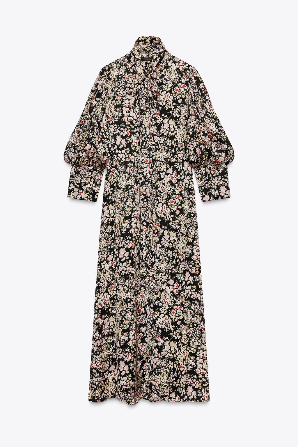 ROBE MIDI FLEURS ZW COLLECTION