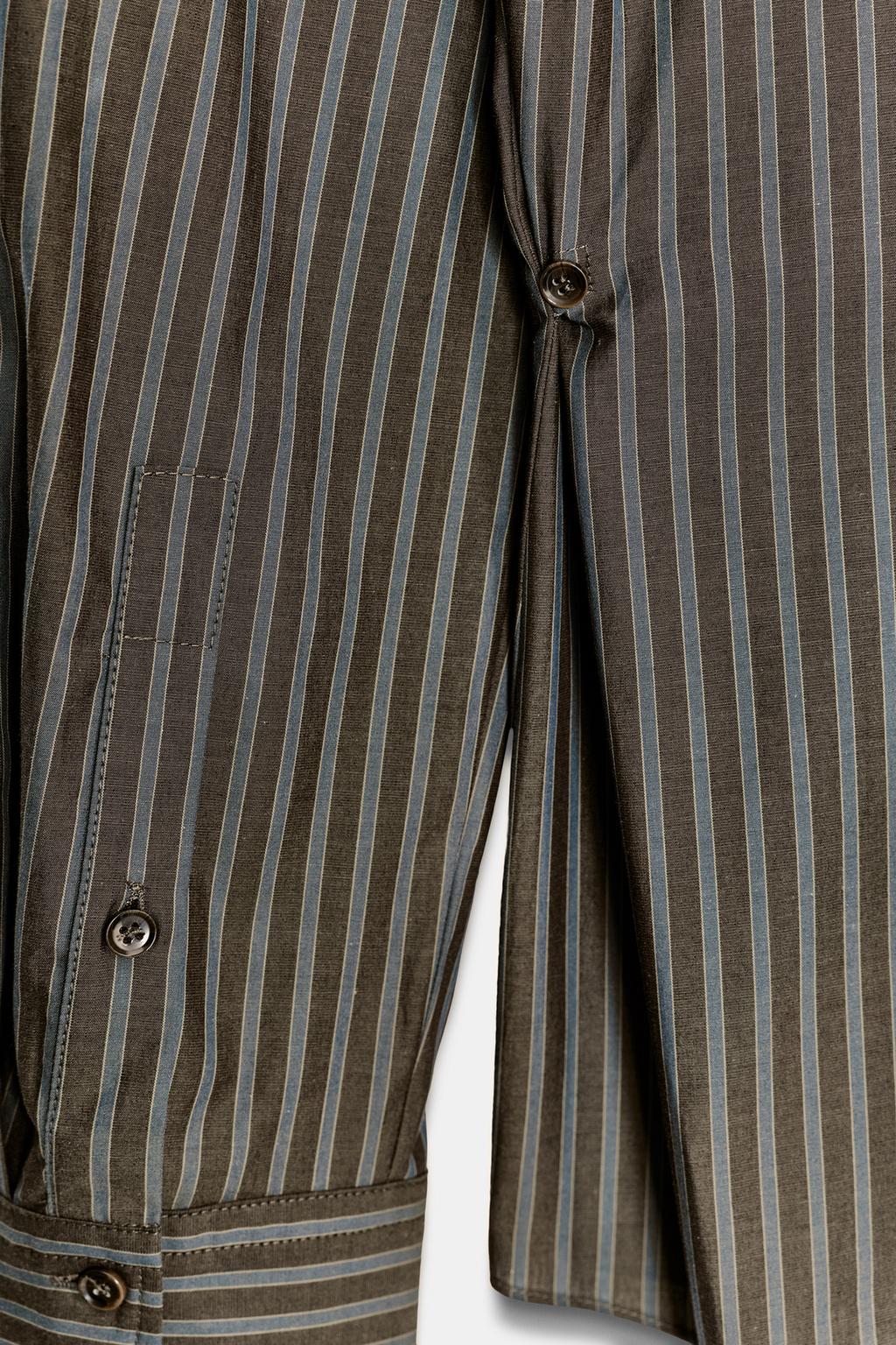 CHEMISE EN POPELINE RAYÉE