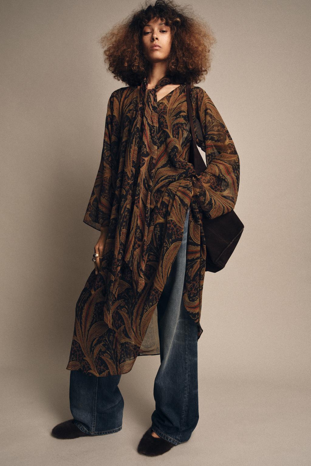 ROBE FOULARD PAISLEY ZW COLLECTION