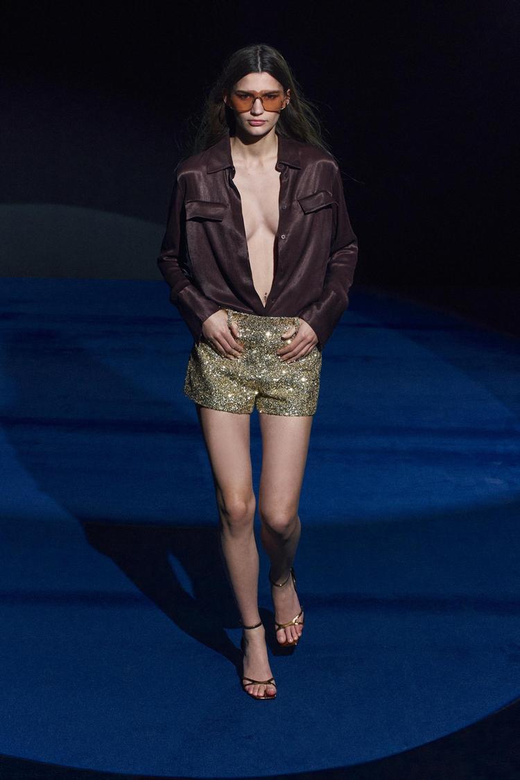 SHORT À SEQUINS COLLECTION ZW