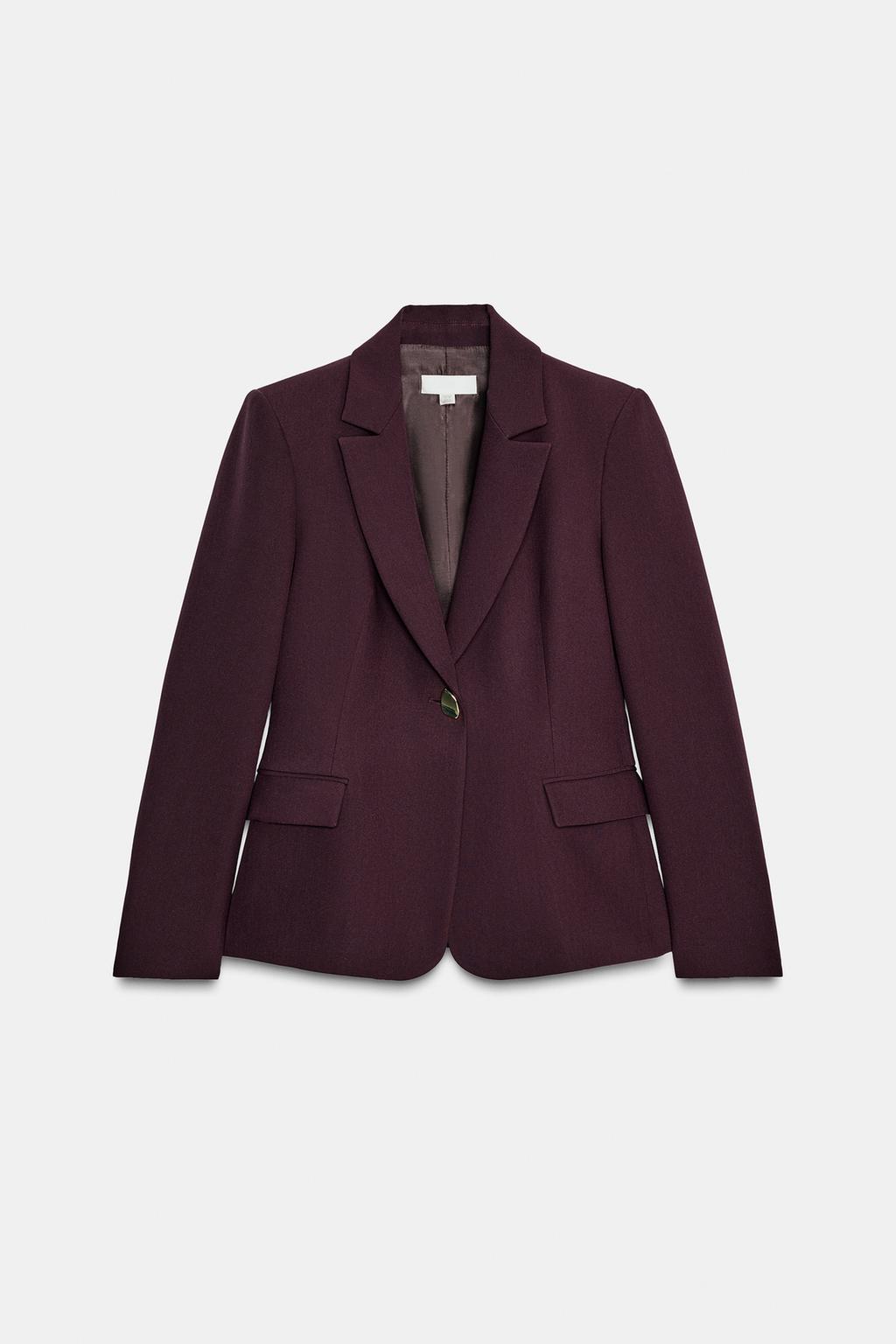 VESTE AJUSTÉE À ÉPAULETTES