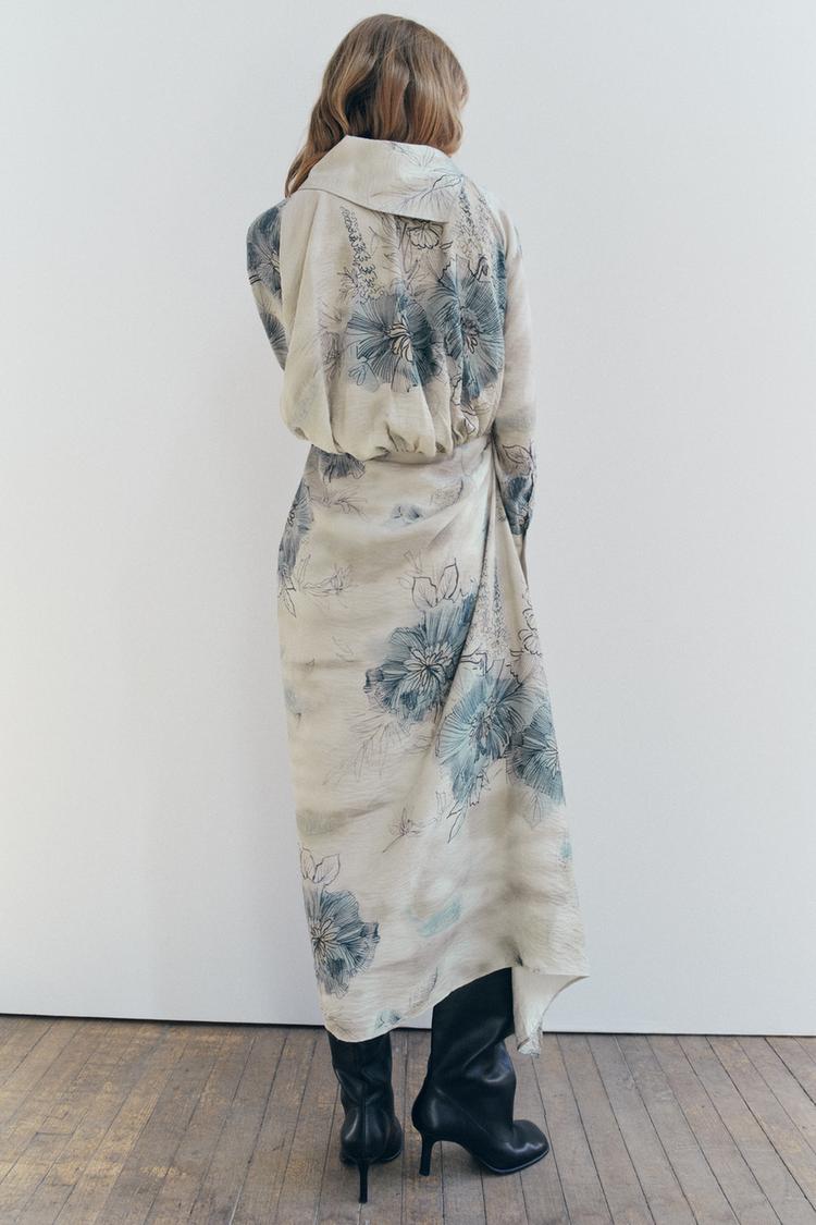 ROBE MI-LONGUE IMPRIMÉE COLLECTION ZW