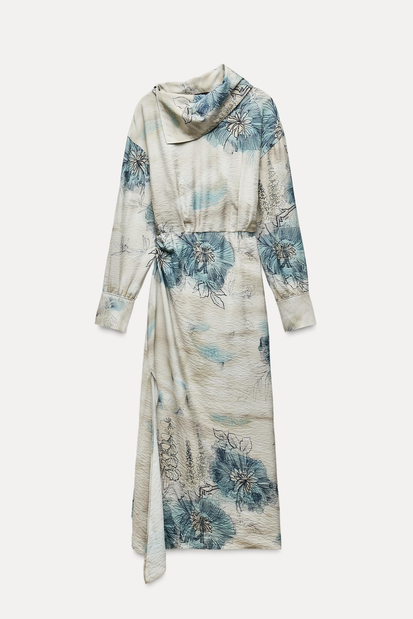 ROBE MI-LONGUE IMPRIMÉE COLLECTION ZW