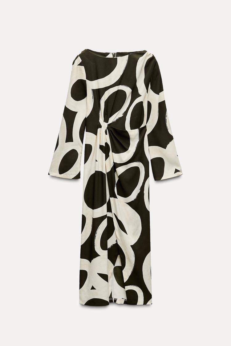 ROBE MI-LONGUE IMPRIMÉE
