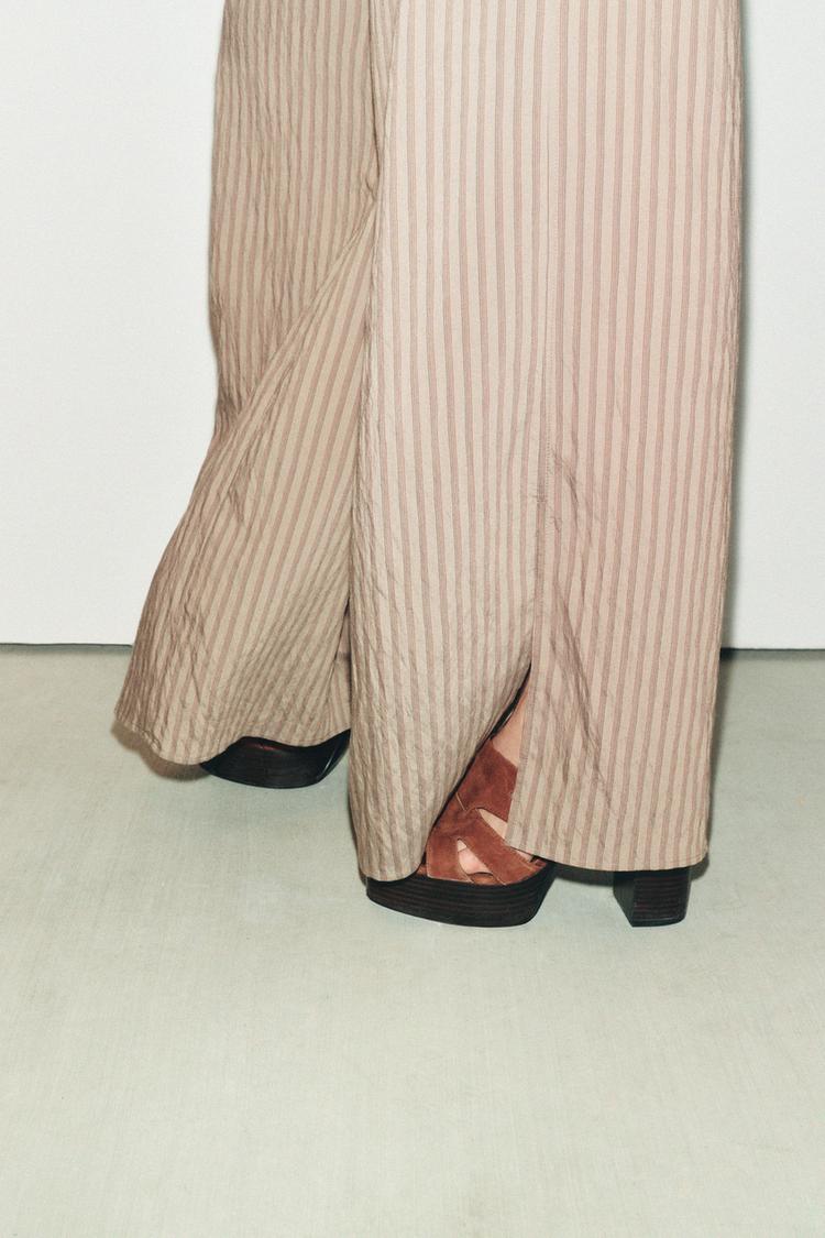 PANTALON DE PYJAMA À RAYURES ZW COLLECTION