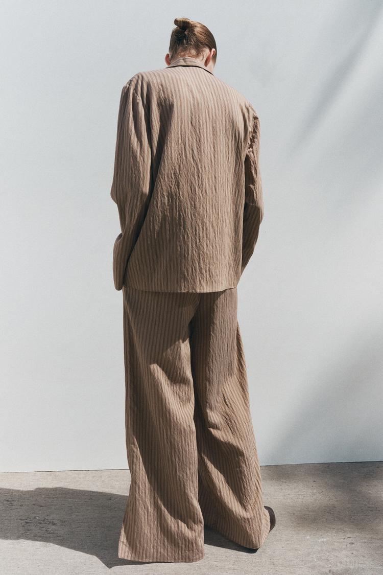 PANTALON DE PYJAMA À RAYURES ZW COLLECTION