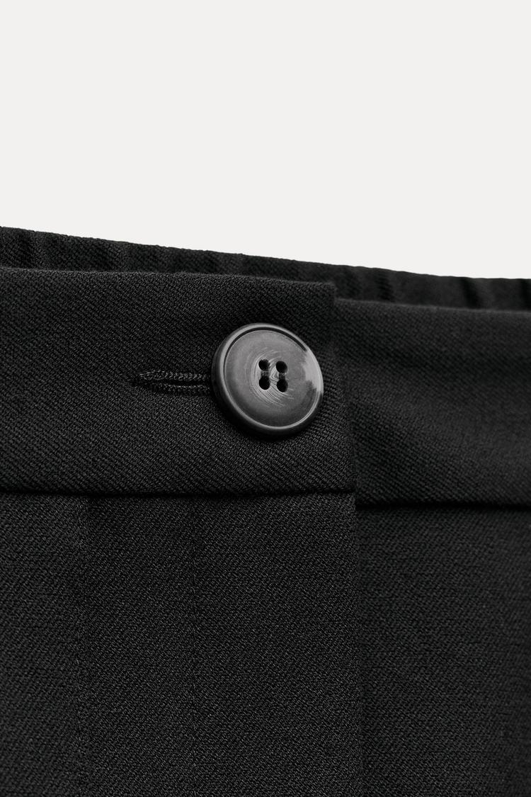 PANTALON CARROT PLIS BAS
