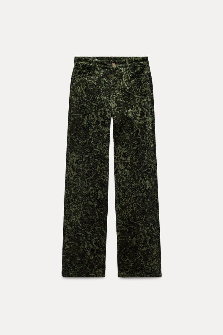PANTALON IMPRIMÉ LONGUEUR LONGUE