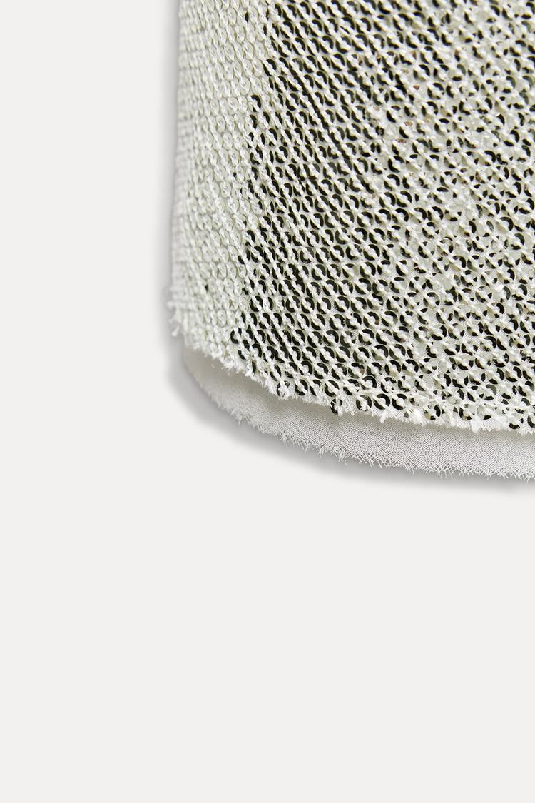 JUPE MI-LONGUE À SEQUINS COLLECTION ZW