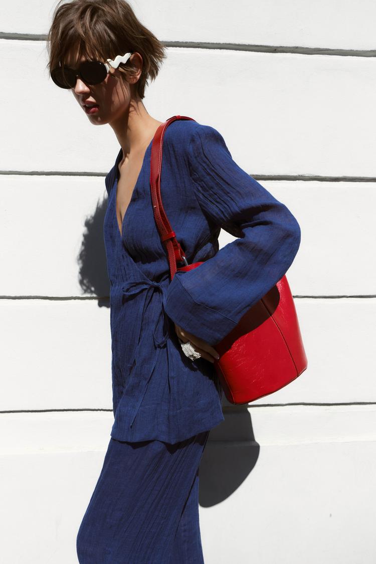 ZW COLLECTION FLOWING LINEN KIMONO