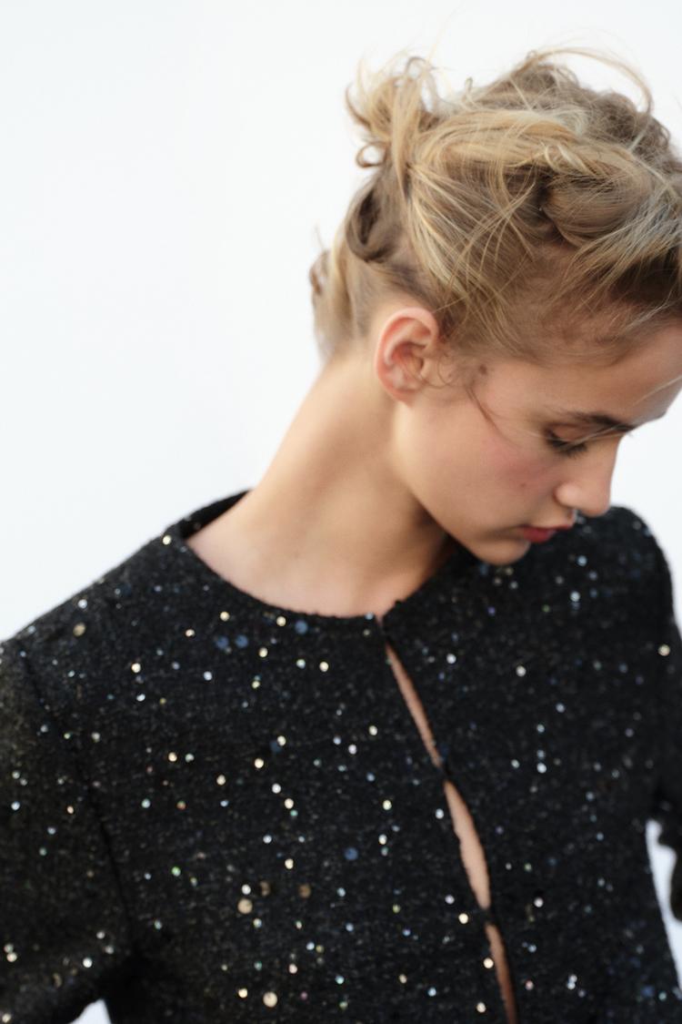 BLAZER STRUCTURÉ SEQUINS