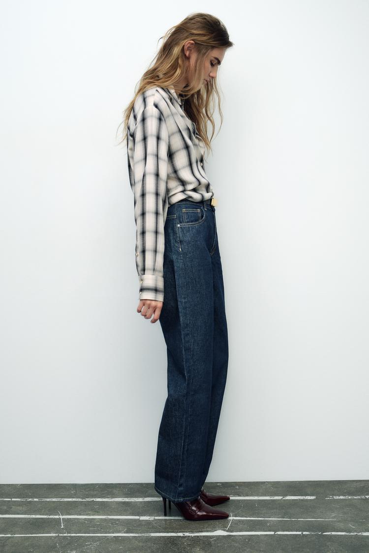 CHEMISE OVERSIZE À CARREAUX