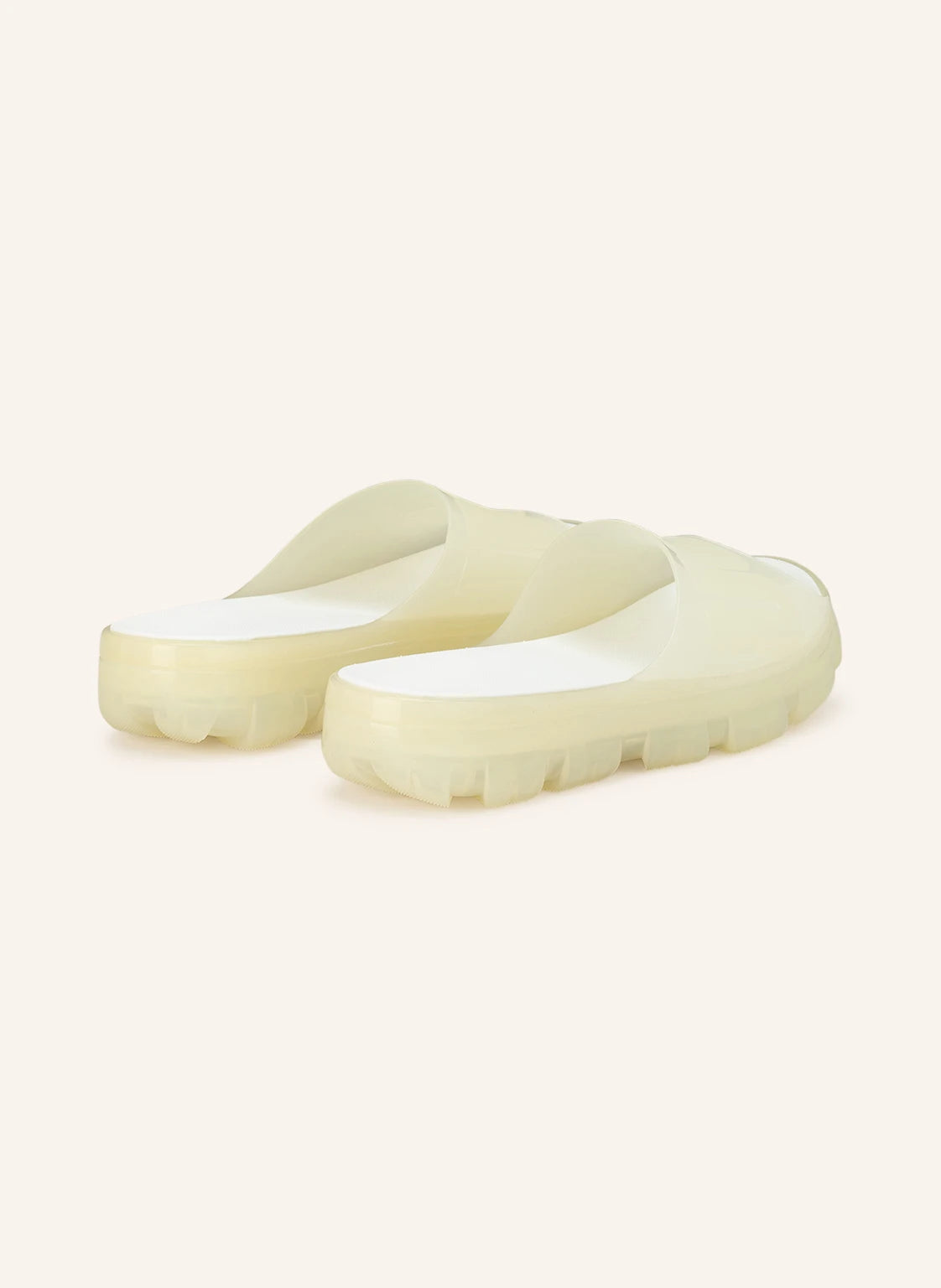 UGG CLAQUETTES JELLA CLEAR À PLATEFORME