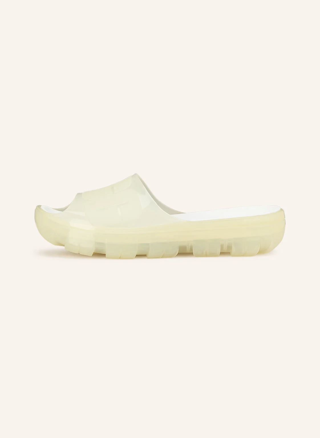 UGG CLAQUETTES JELLA CLEAR À PLATEFORME