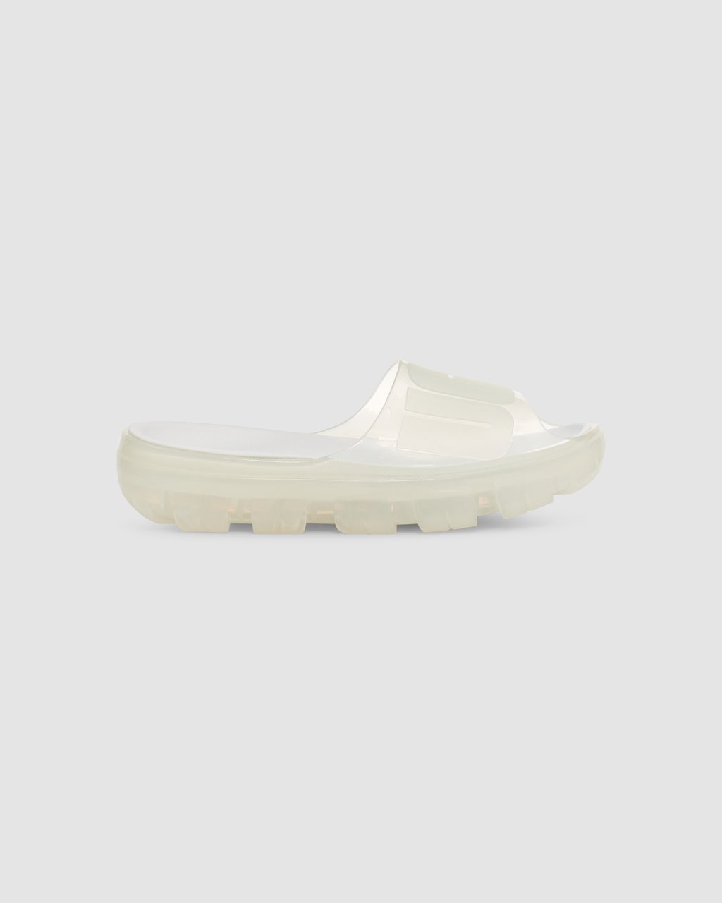 UGG CLAQUETTES JELLA CLEAR À PLATEFORME