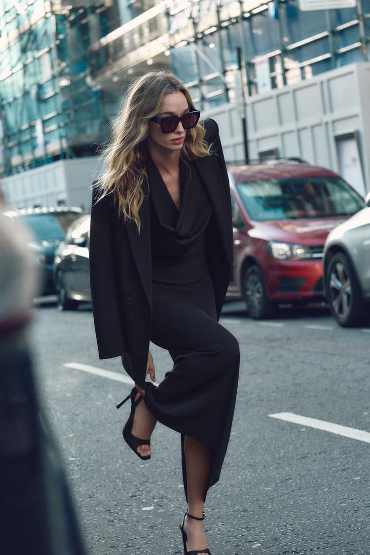 VESTE À BOUTONNAGE CROISÉ