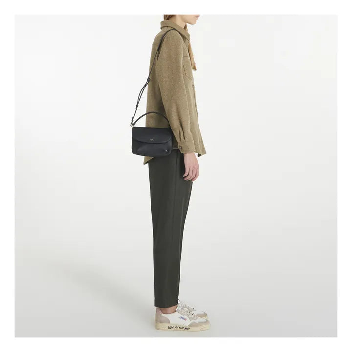 A.P.C. SARAH BAG MARRON FONCÉ