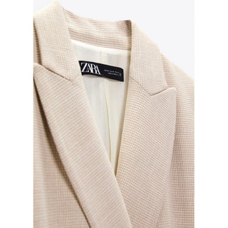 VESTE LONGUE À DOUBLE BOUTONNAGE PINK