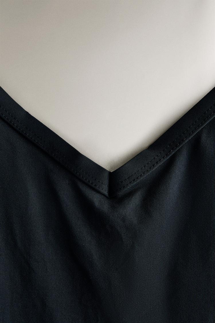 ZARA HOME MAILLOT DE BAIN PLAGE UNI BRETELLES DOS