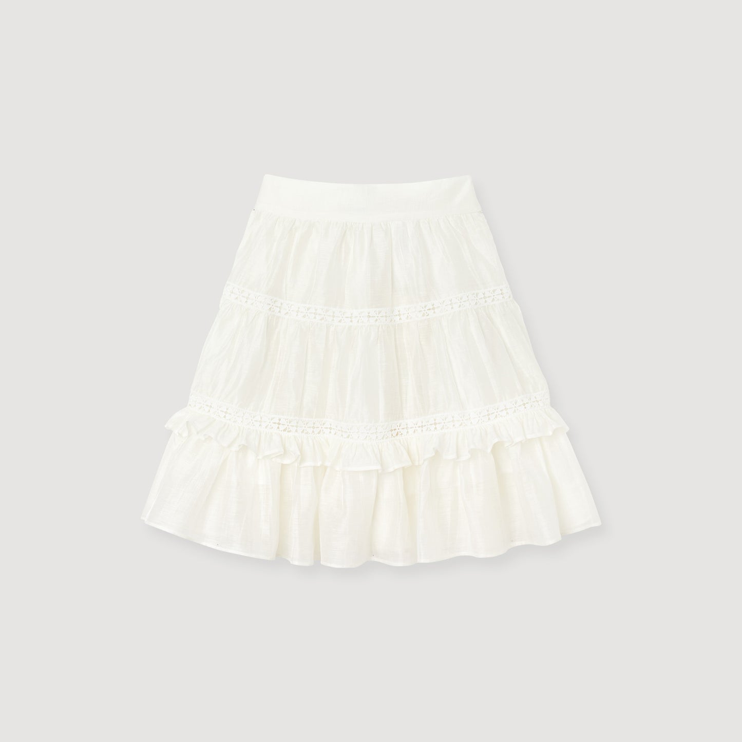 SANDRO SHORT SKATER SKIRT