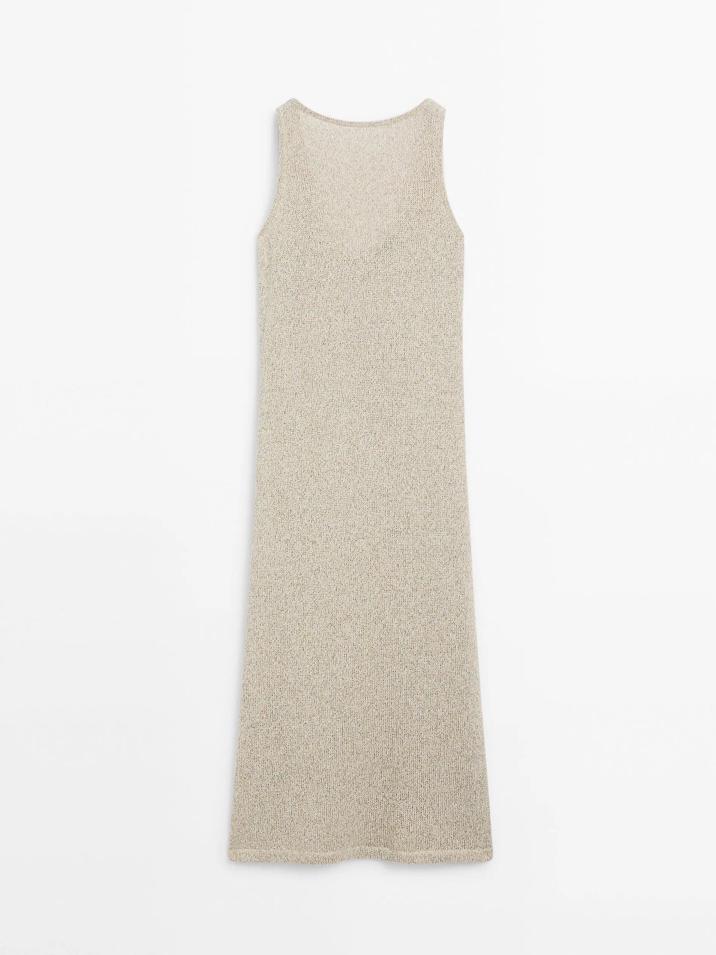 ROBE MIDI 100 % COTON CHINÉ