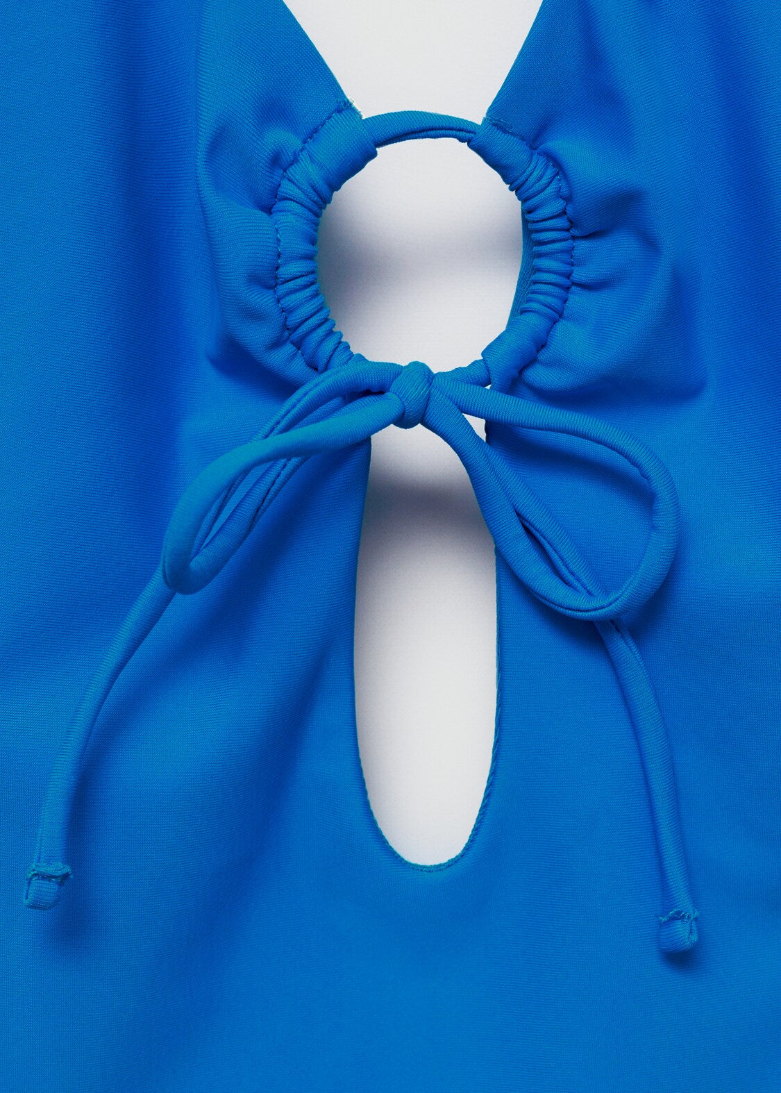 MANGO MAILLOT DE BAIN EMMANCHURES AMÉRICAINES NOEUD