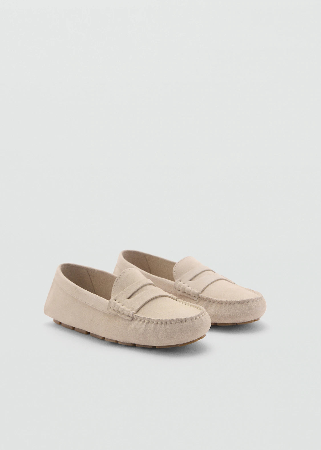 MANGO MOCASSINS CUIR SUÈDE