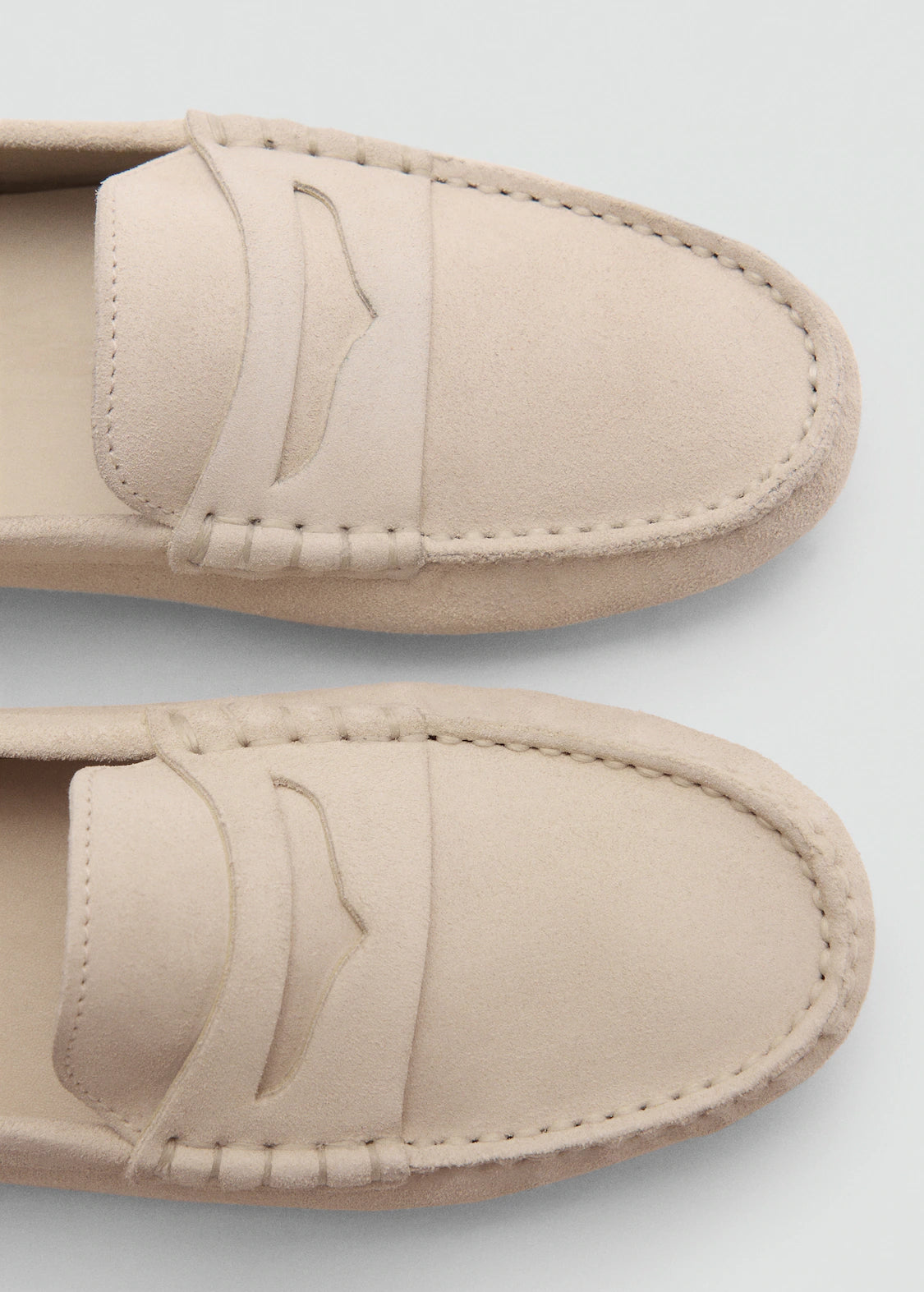MANGO MOCASSINS CUIR SUÈDE