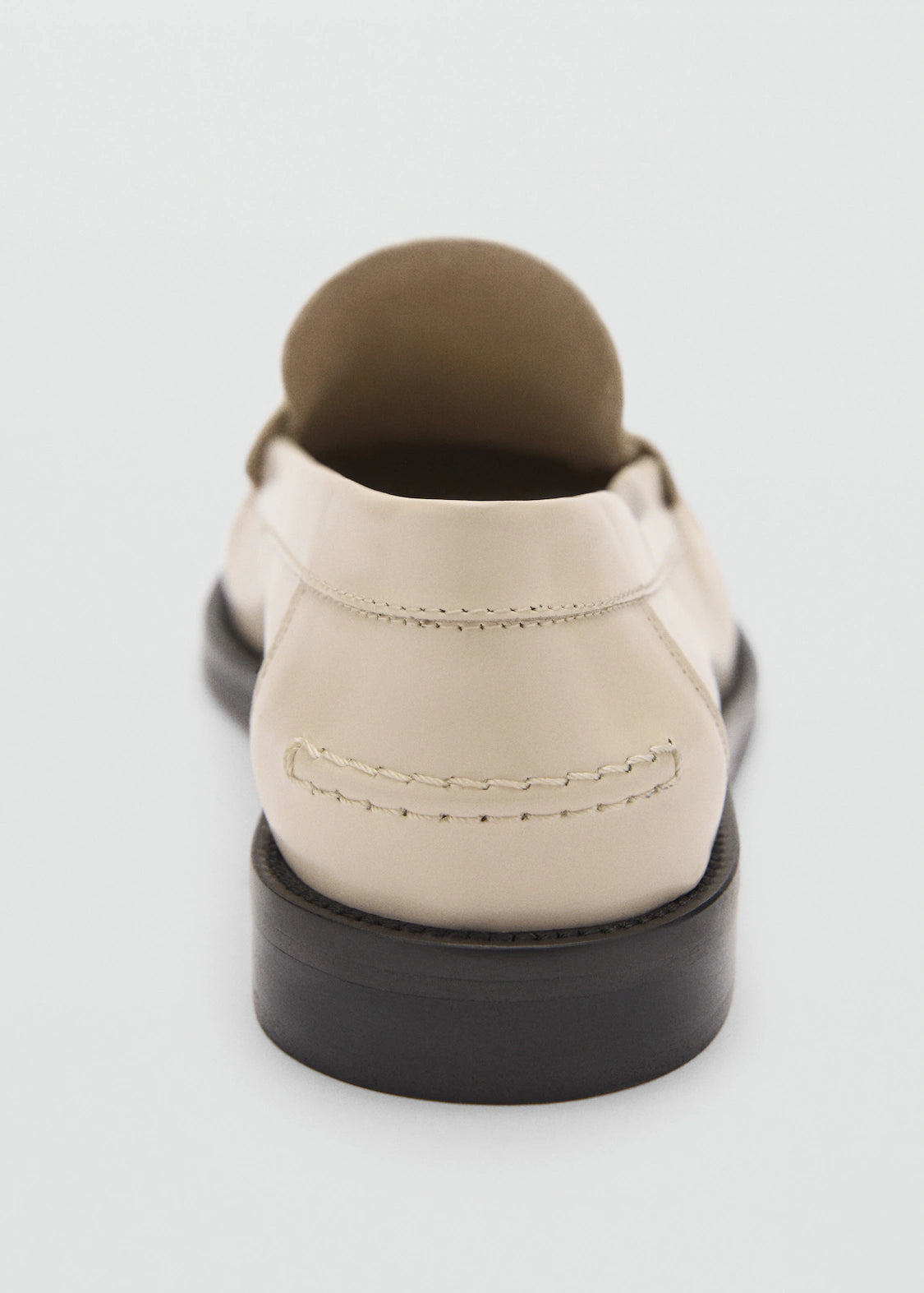 MANGO MOCASSINS CUIR
