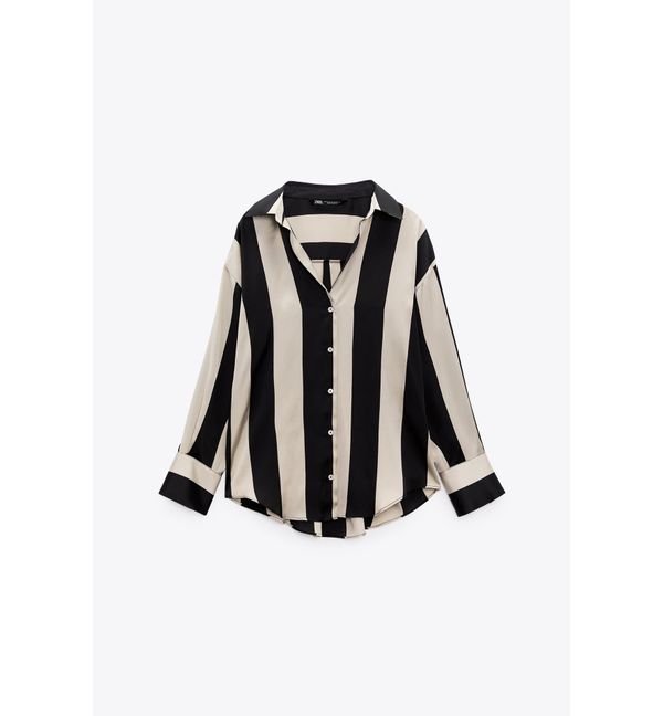 CHEMISE OVERSIZE À RAYURES