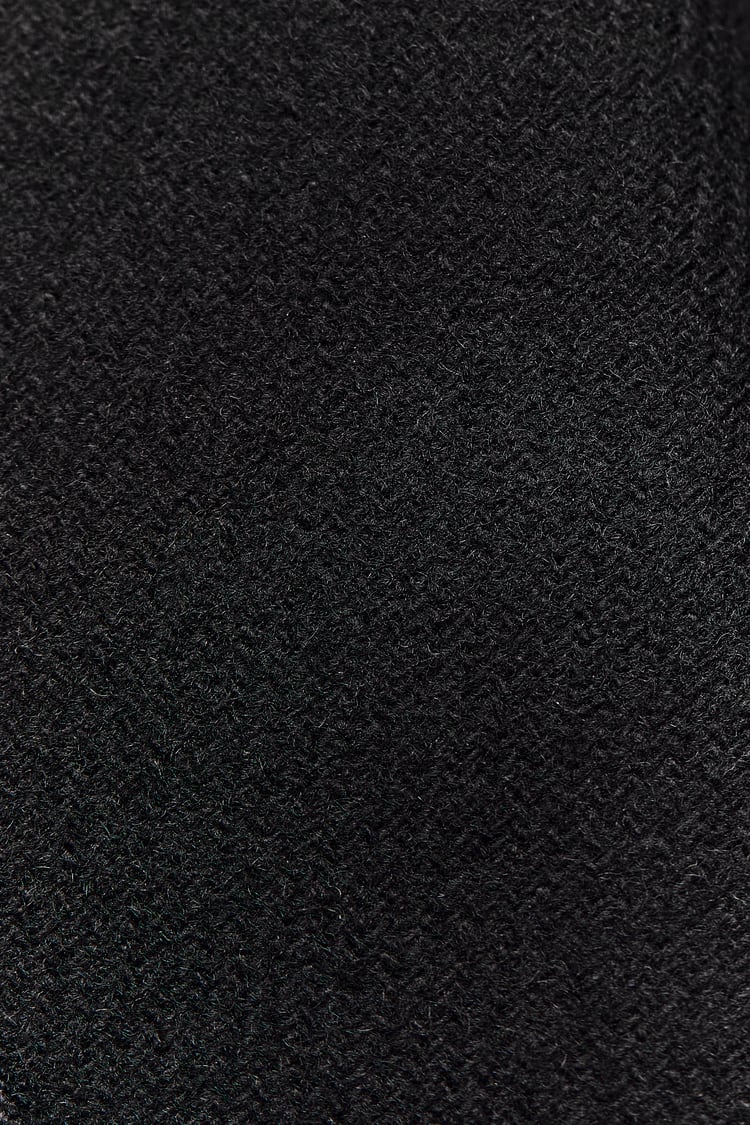 MANTEAU COURT À BLOCS DE COULEUR AVEC LAINE COLLECTION ZW