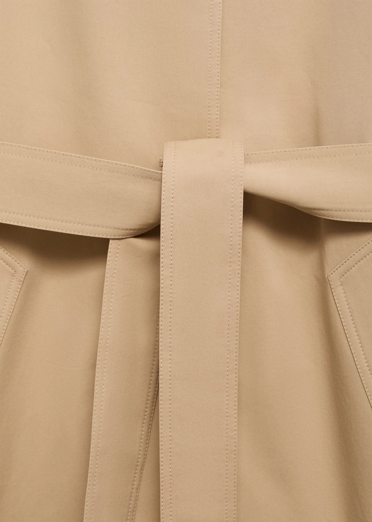 TRENCH LONG AVEC CEINTURE