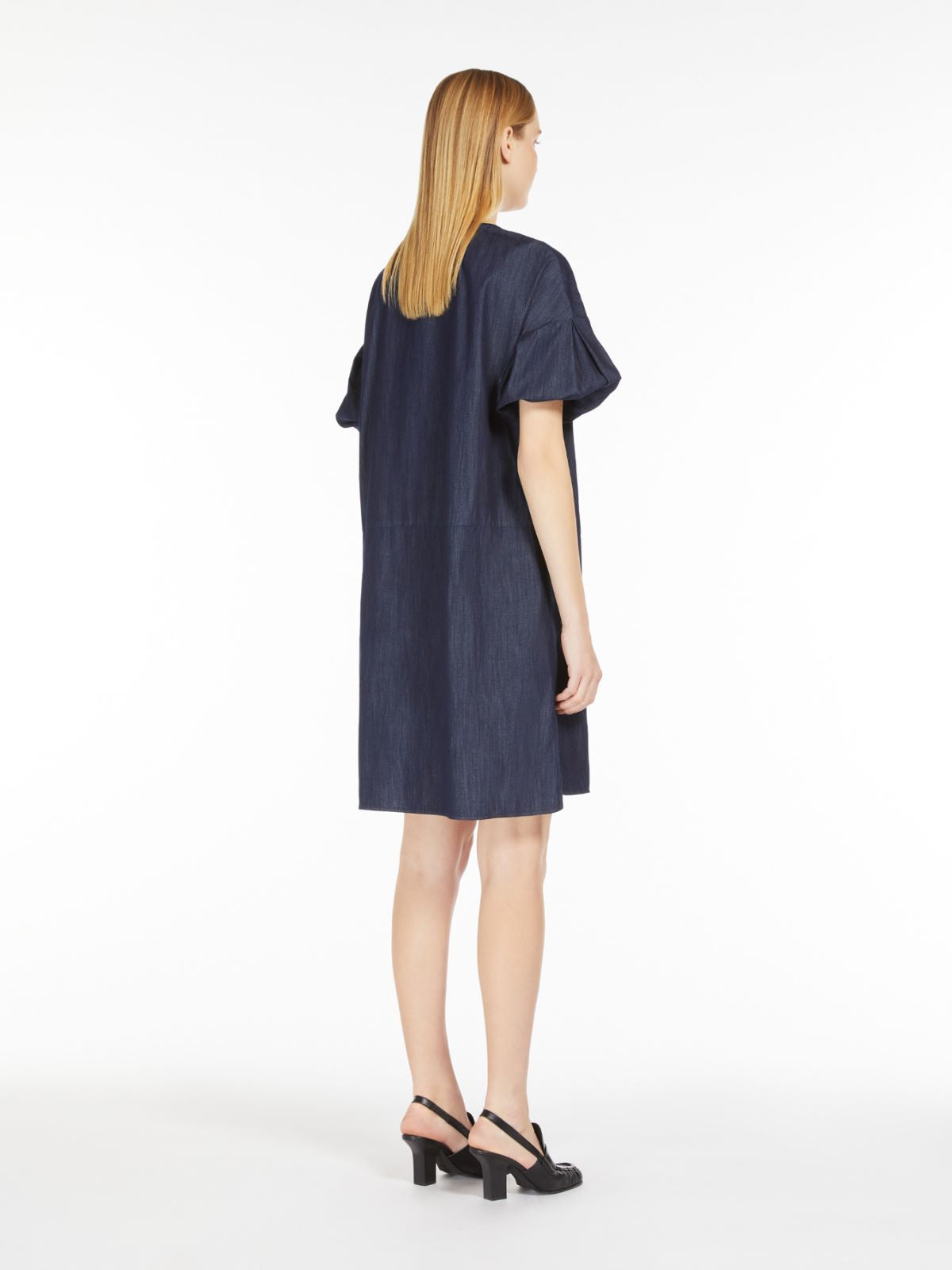 MAX MARA SHORT LIGHTWEIGHT DENIM DRESS