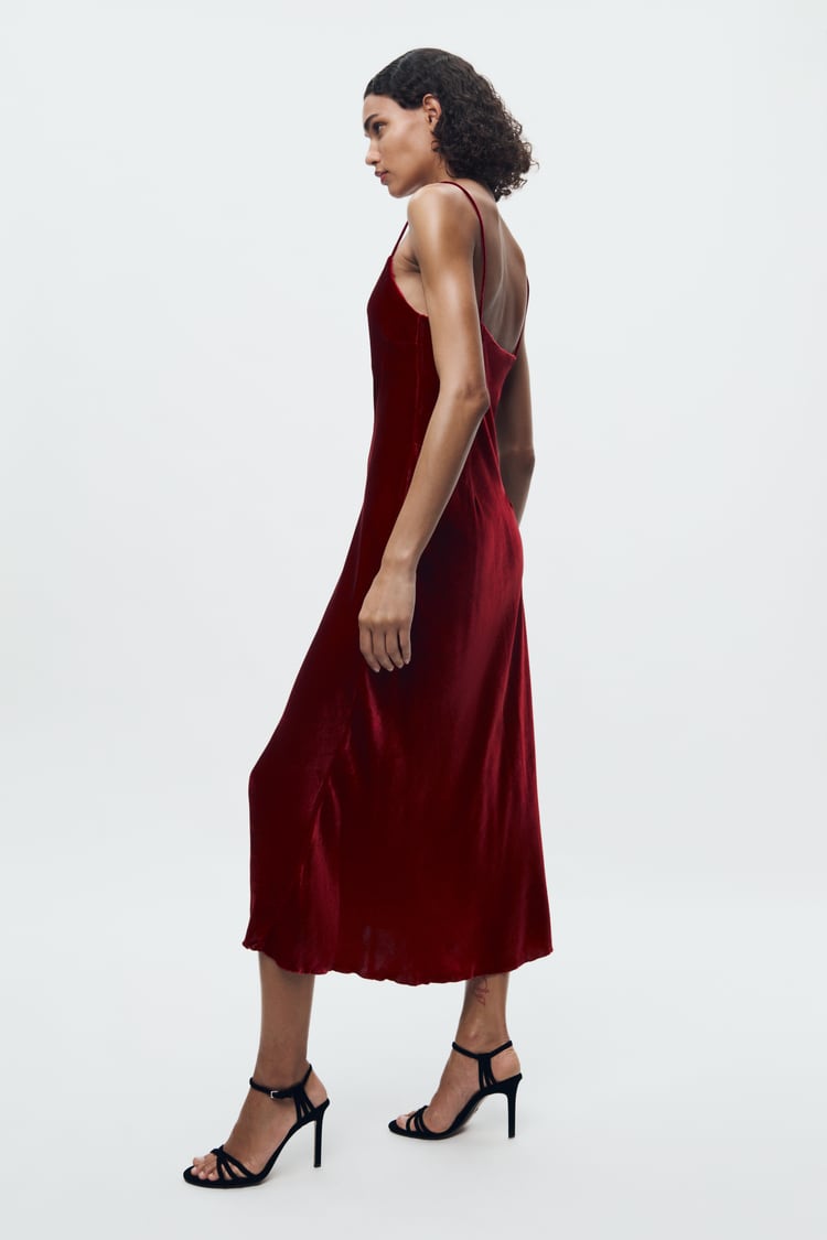 Robe Style Lingerie En Velours Collection ZW