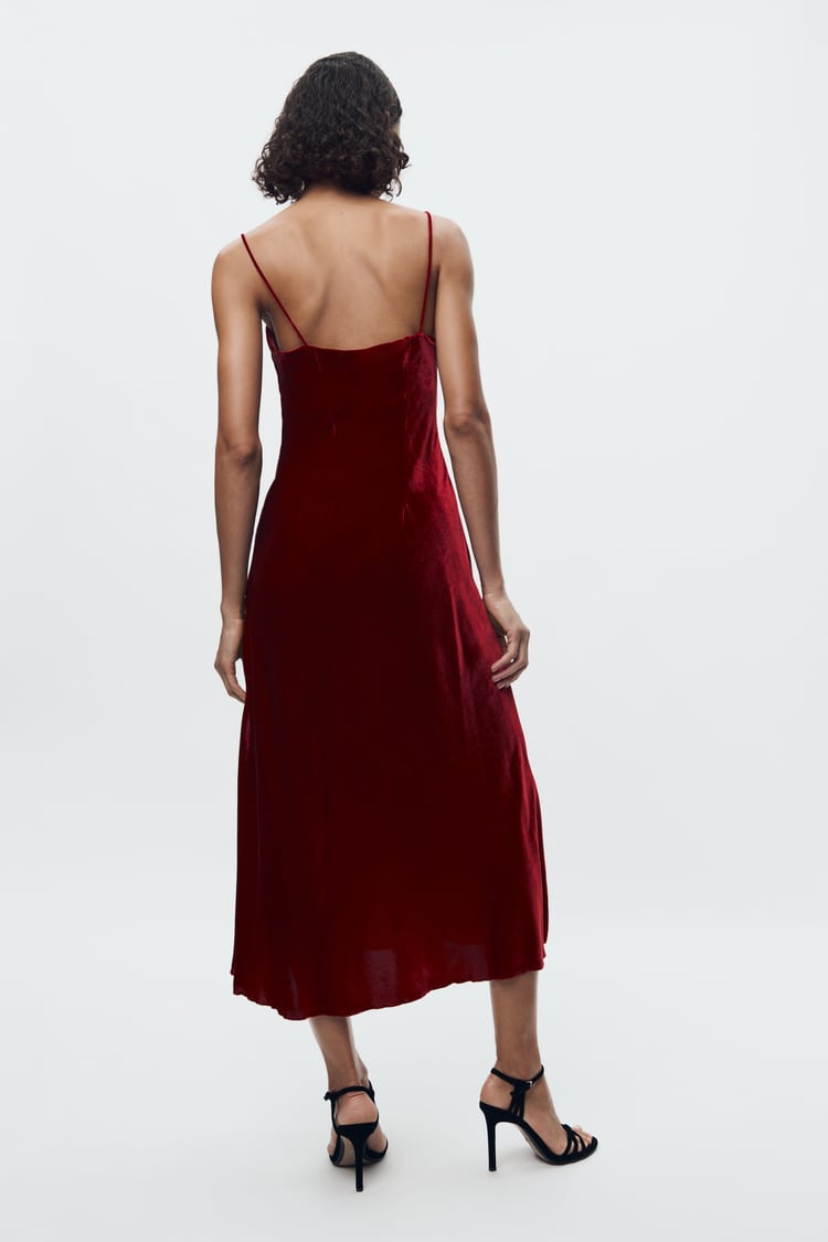 Robe Style Lingerie En Velours Collection ZW