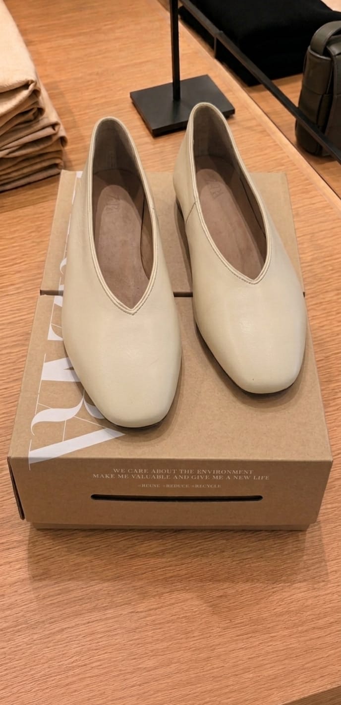 BALLERINES CUIR SOUPLE