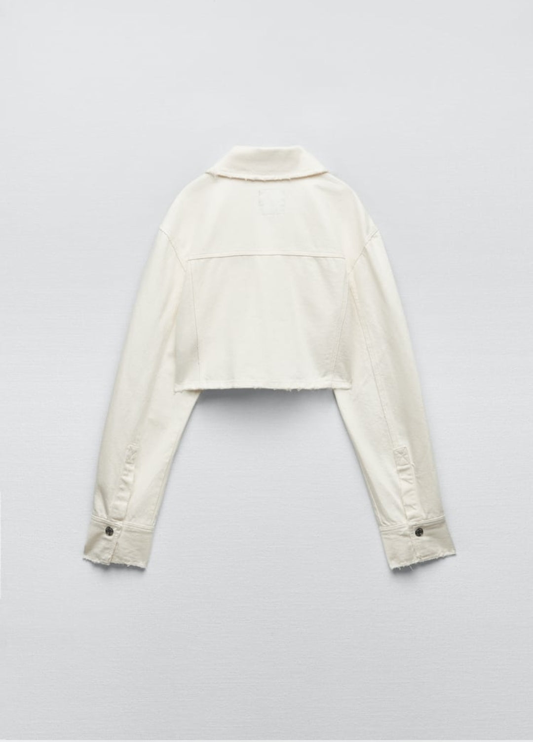 VESTE COURTE EN COTON JEANS