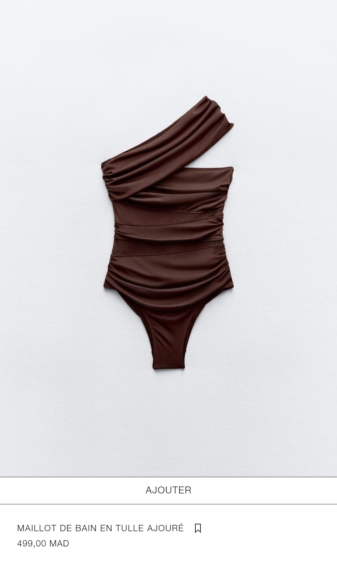 MAILLOT DE BAIN EN TULLE AJOURÉ