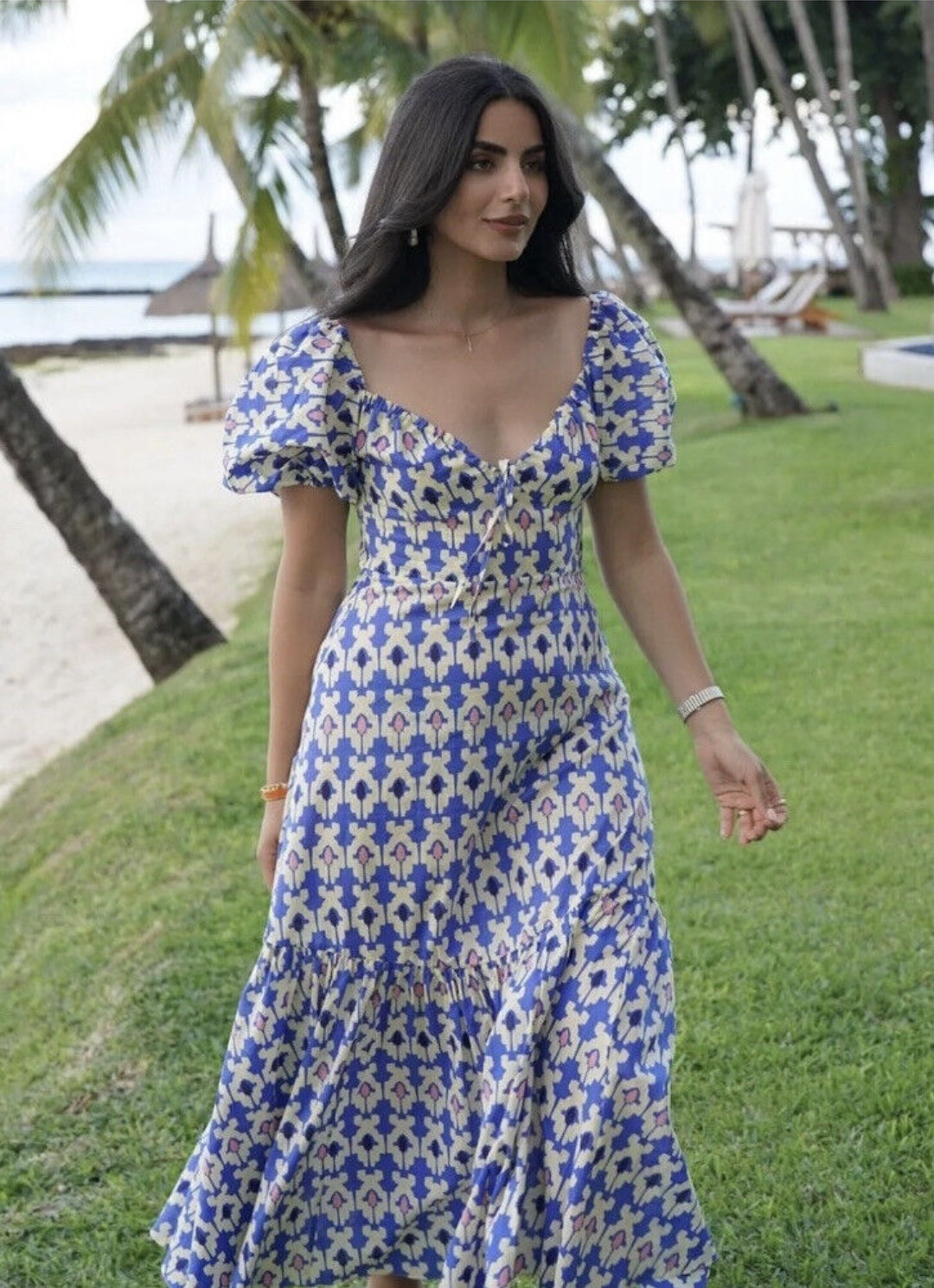 ROBE MI-LONGUE IMPRIMÉE