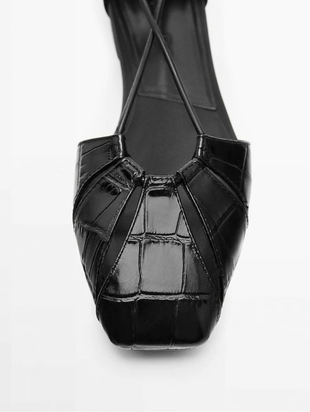 MASSIMO DUTTI CHAUSSURES EN CUIR À LACETS