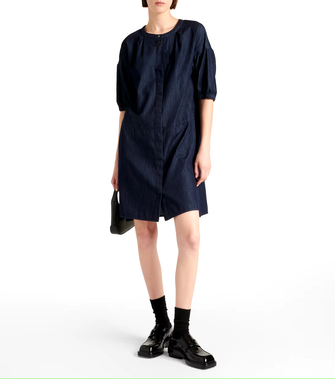 MAX MARA SHORT LIGHTWEIGHT DENIM DRESS
