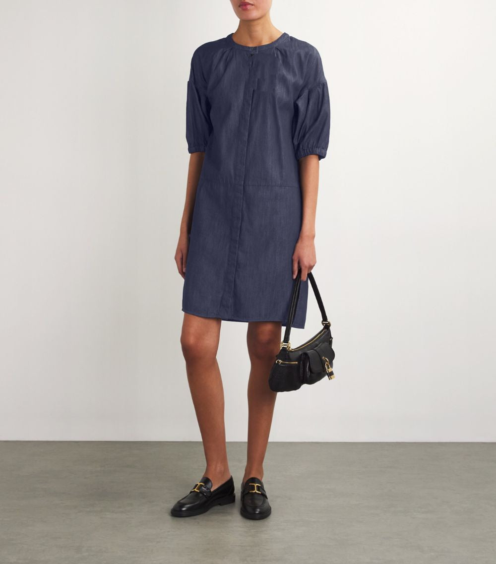 MAX MARA SHORT LIGHTWEIGHT DENIM DRESS