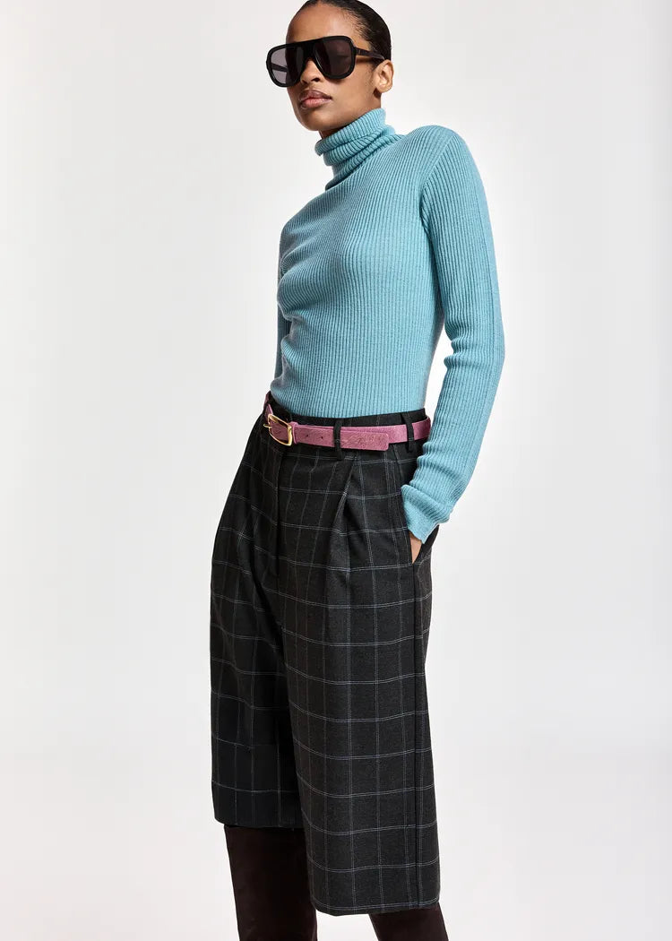 CHECK BERMUDA SHORTS