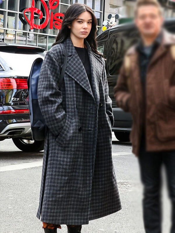 MANTEAU À CARREAUX OVERSIZED