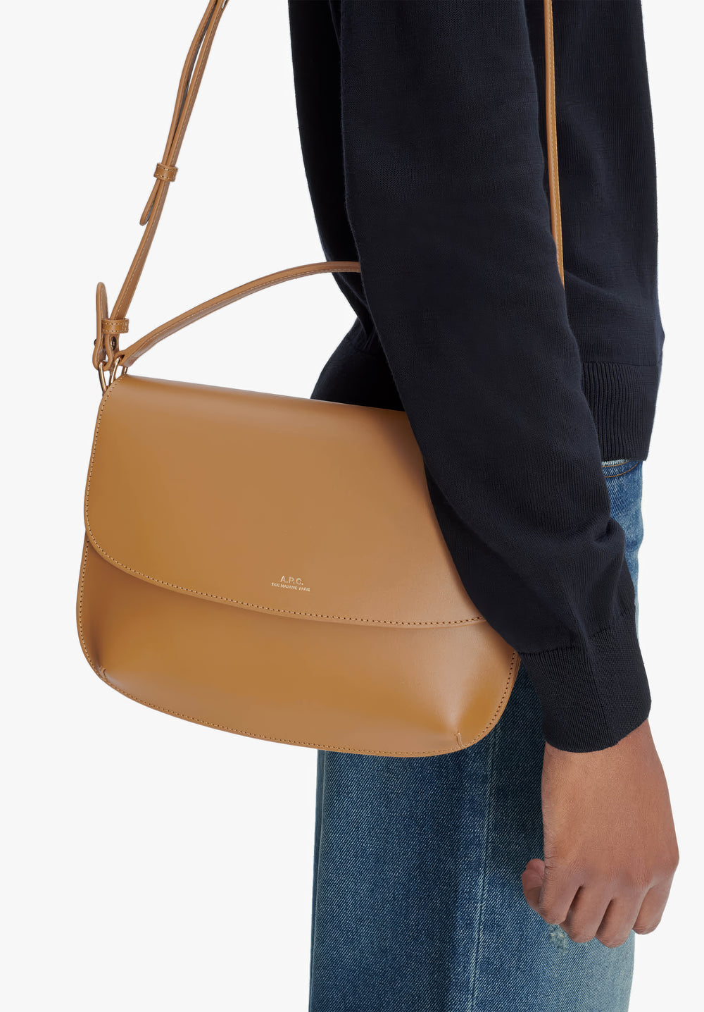 A.P.C SARAH SHOULDER A STRAP BAG