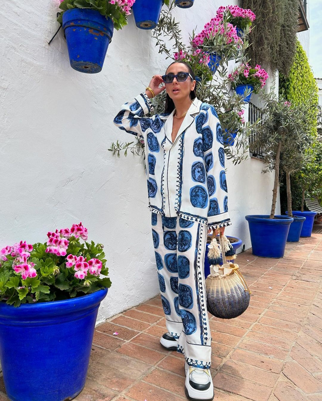 CHEMISE IMPRIMÉE COLLECTION ZW Blanc