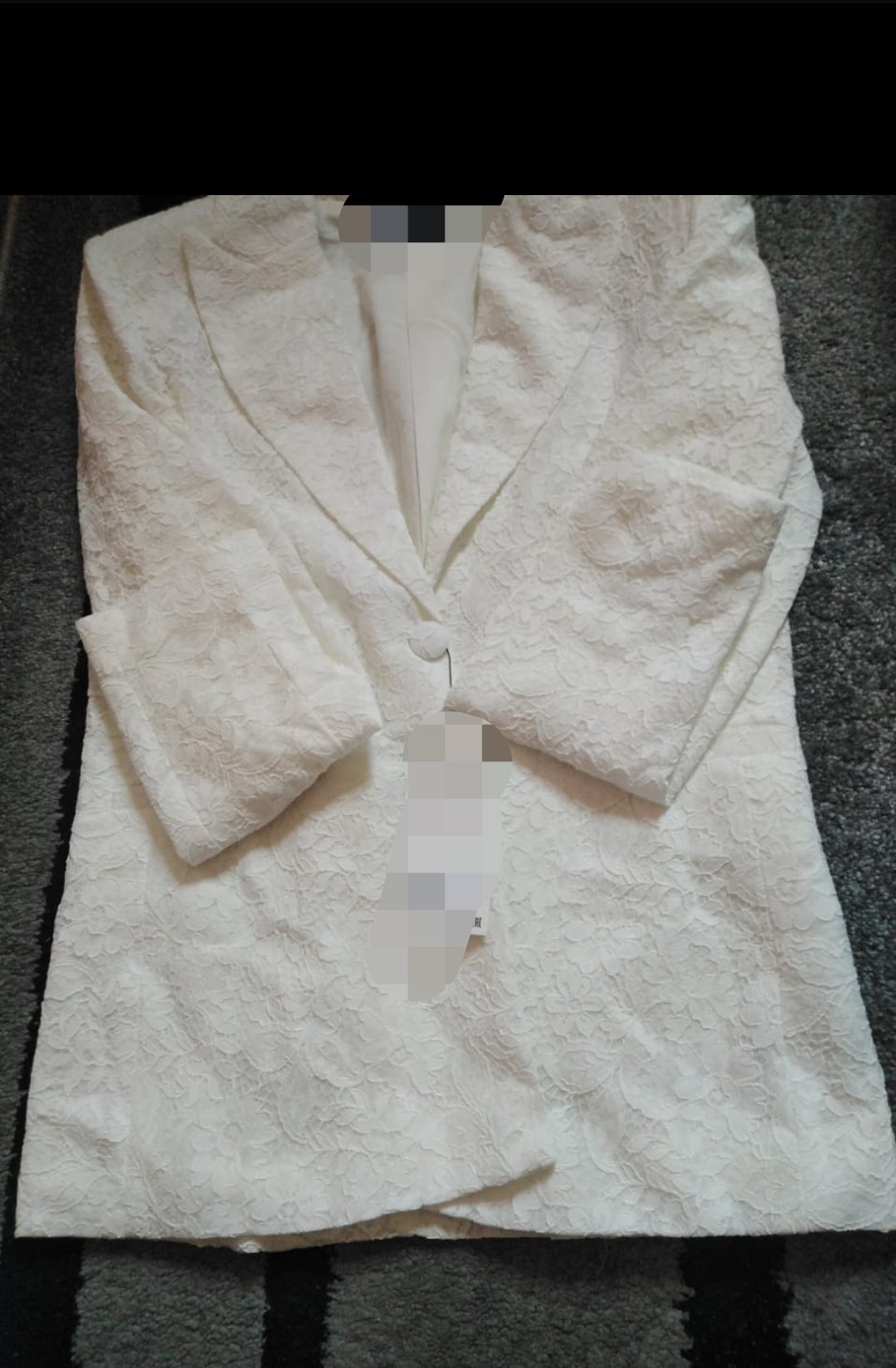 ENSEMBLE BLAZER | PANTALON EN DENTELLE AVEC ÉPAULETTES