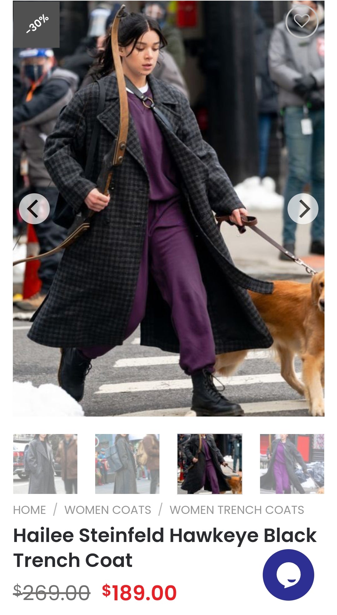 MANTEAU À CARREAUX OVERSIZED