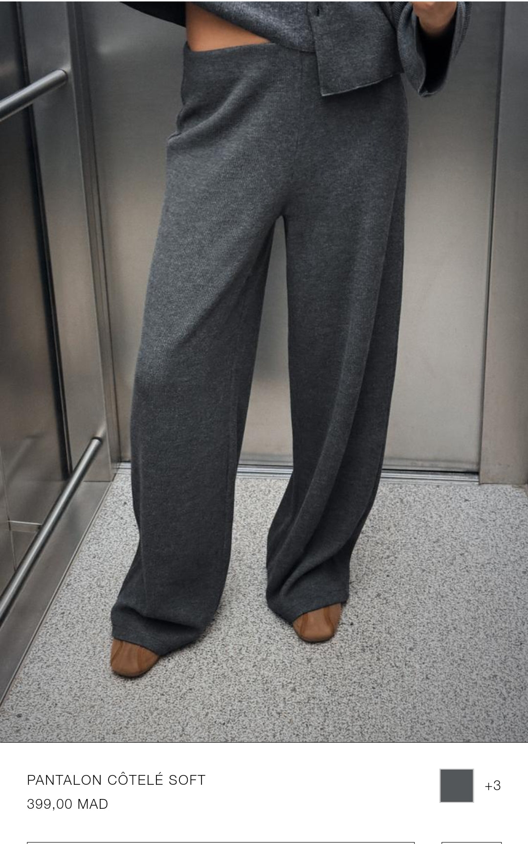 PANTALON CÔTELÉ SOFT