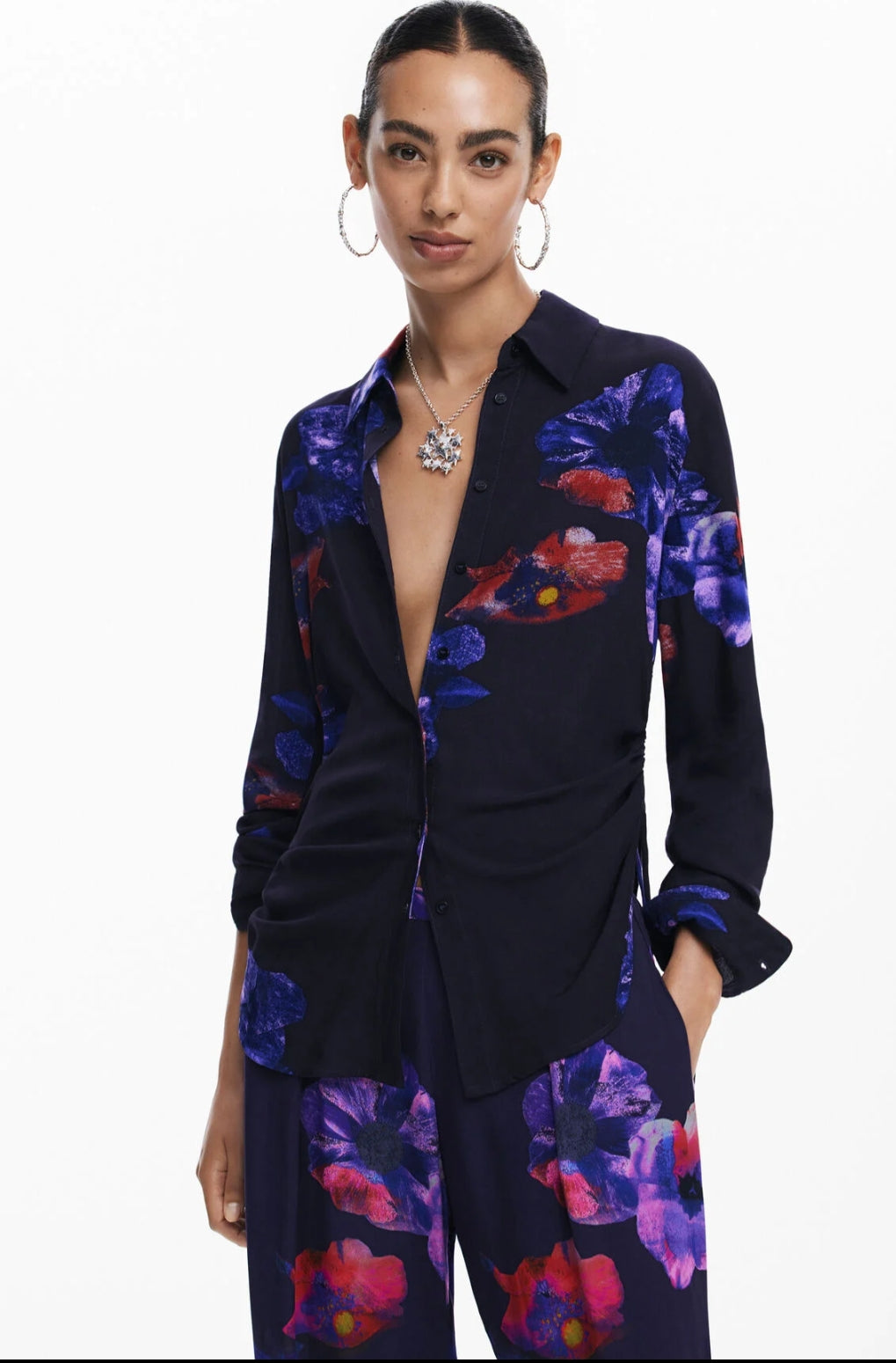 DESIGUAL CHEMISE FLUIDE À FLEURS